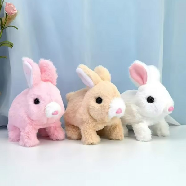 عرض 2 أرنب لعبة تفاعلية للأطفال