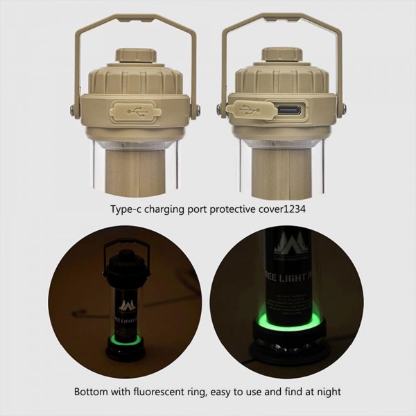 فانوس LED محمول للتخييم في الهواء الطلق