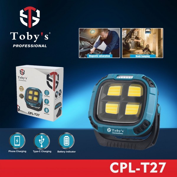 مصباح LED فائق السطوع محمول مع خاصية التعتيم