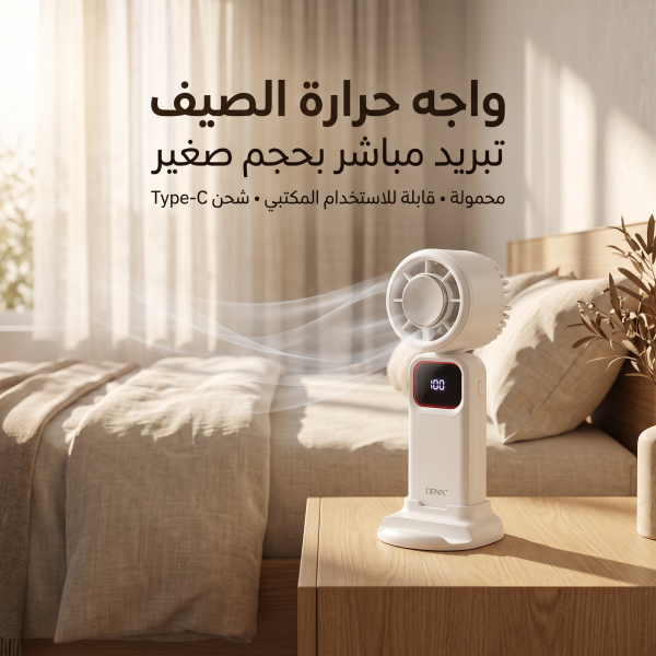 مروحة رقبة توربو محمولة