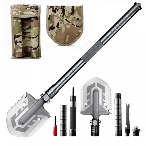 مجرفة التخييم الفولاذية قابلة للتعديل