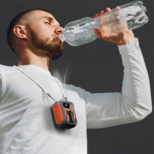 مروحة محمولة  وبور بانك