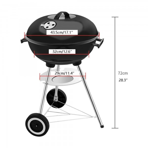 شواية الفحم المحمولة