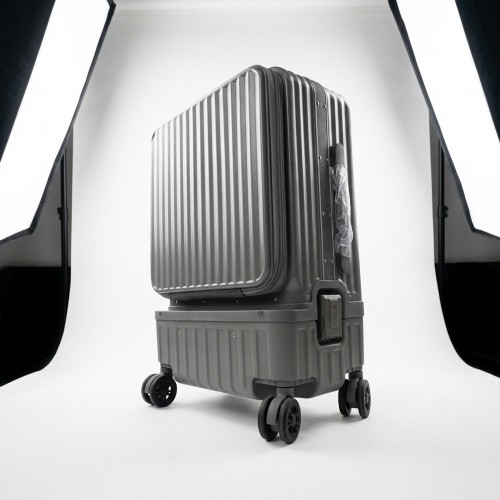 حقيبة سفر متعددة الوظائف مقاس24 بوصة مع حامل أكواب وجيب للتابلت وخطافات