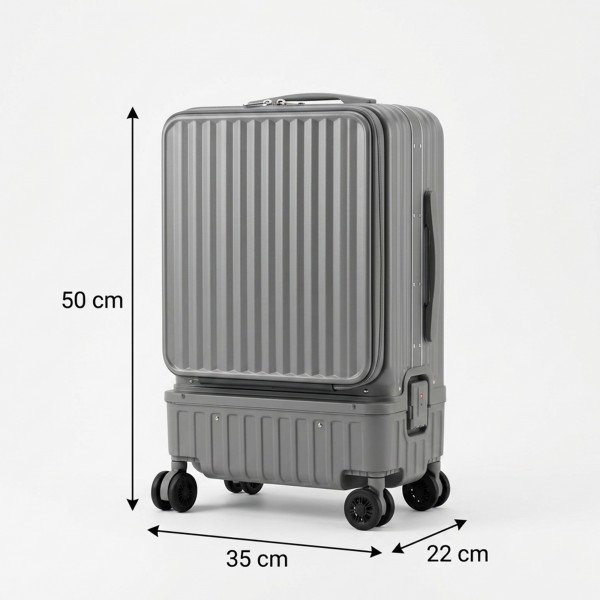 حقيبة سفر متعددة الوظائف مقاس24 بوصة مع حامل أكواب وجيب للتابلت وخطافات