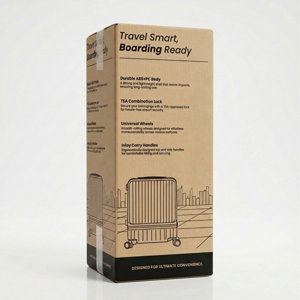 حقيبة سفر متعددة الوظائف مقاس24 بوصة مع حامل أكواب وجيب للتابلت وخطافات