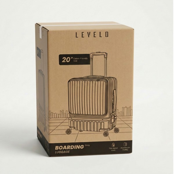 حقيبة سفر متعددة الوظائف مقاس24 بوصة مع حامل أكواب وجيب للتابلت وخطافات