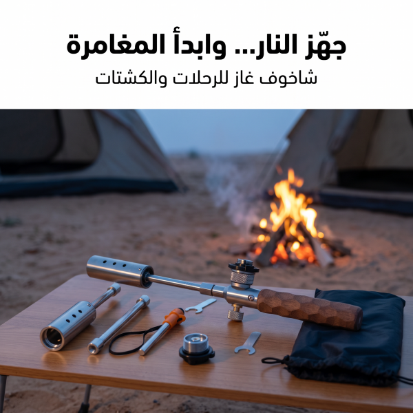 ولاعة غاز للتخييم رفيقك المثالي للرحلات