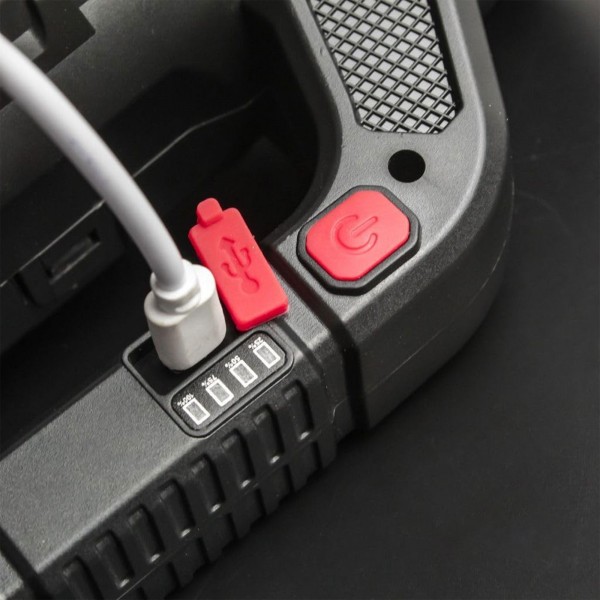 مصباح وباور بانك  للتخيم