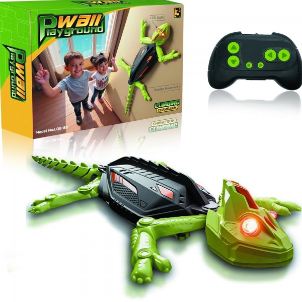 سحلية الحائط مع ريموت