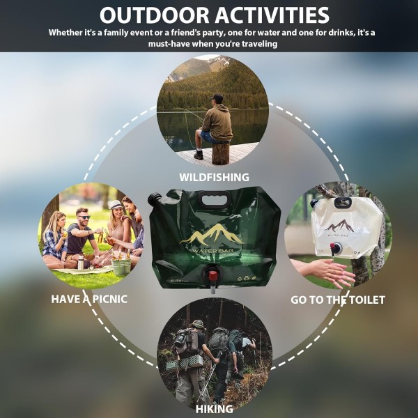 خزان ماء متنقل للتخيم