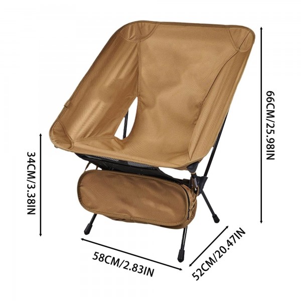 كرسي تخييم قابل للطي