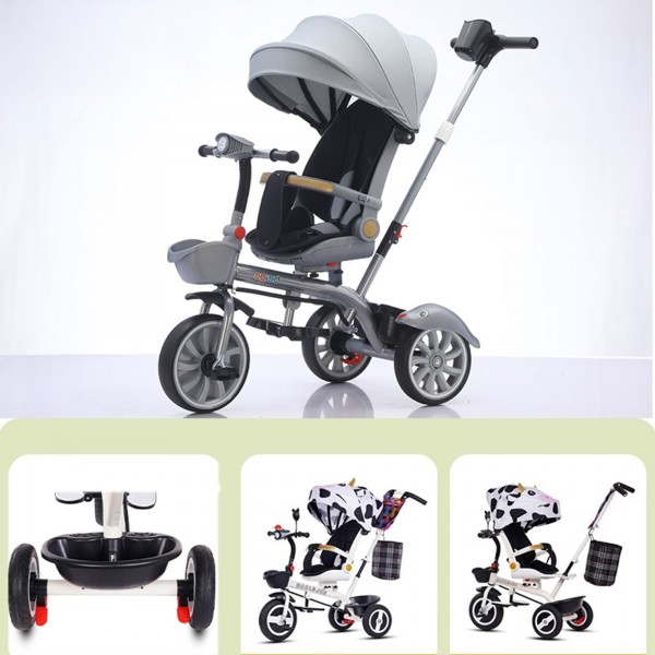 دراجة ثلاثية العجلات للأطفال بمقعد قابل للعكس